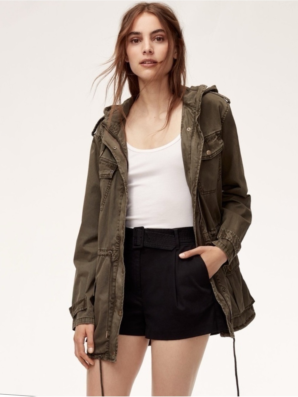 Talula Trooper Utility Jacket with Hood